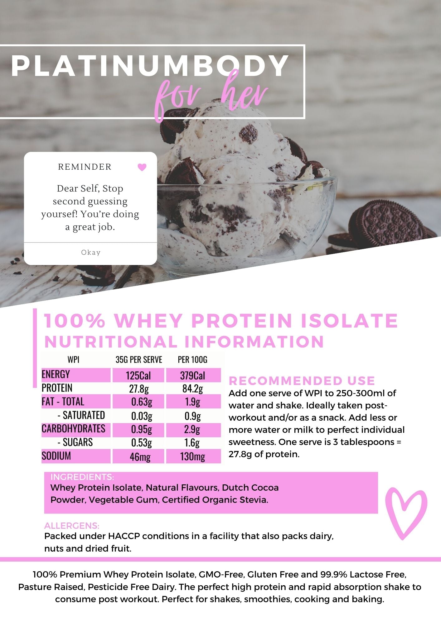 #3 COOKIES & CREAM PROTEIN